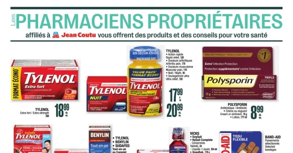 Circulaire Jean Coutu - Pharmacies Propriétaires